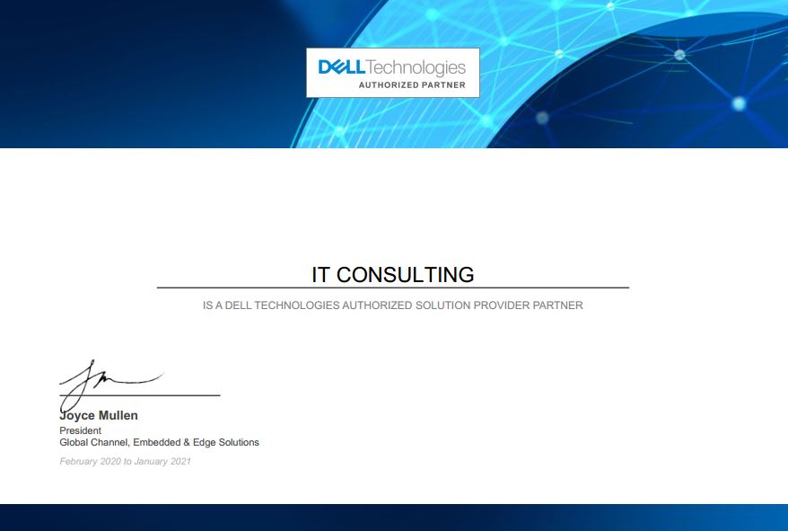 certif dell